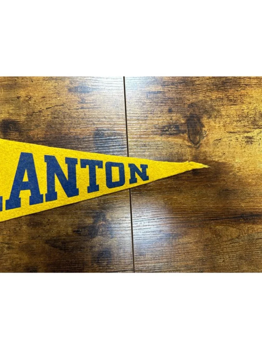 Vintage Blanton Eagles pennant